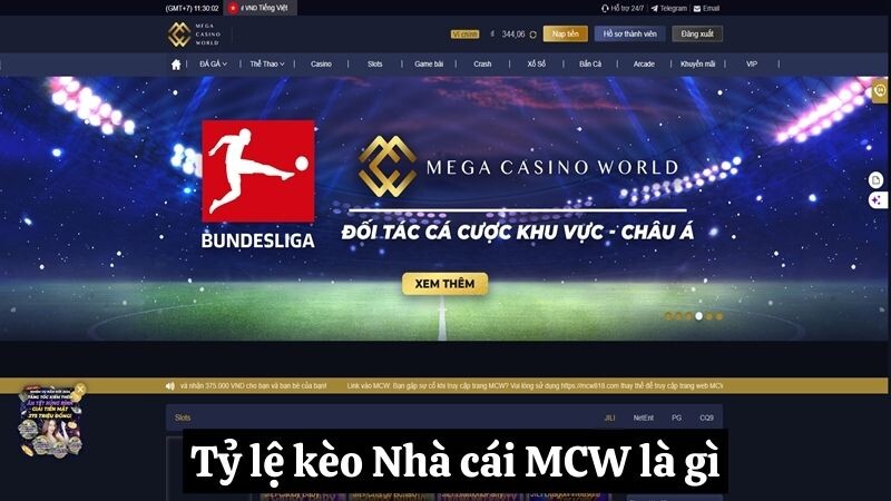 Tỷ lệ kèo nhà cái mcw là gì